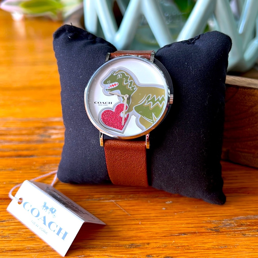 Coach Rexy Watch with Leather Strap NWT